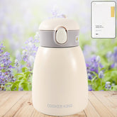 Stainless Steel Insulation Vacuu Flask Bottle With Straw (600ml Approx)